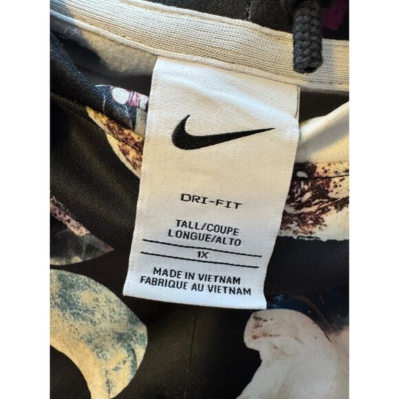 Nike Dry Fit Standard Issue Size 1X Crystals Pullover Boxy Hoodie/ Pant Set NWT - Picture 5 of 16